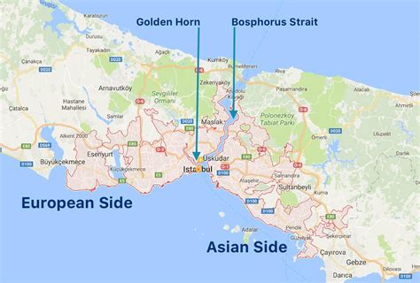istanbul haritası asya yakası